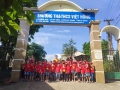 HOẠT ĐỘNG THAM QUAN TRẢI NGHIỆM TRƯỜNG TIỂU HỌC CỦA CÁC BÉ 5 TUỔI TRƯỜNG MN VIỆT HỒNG